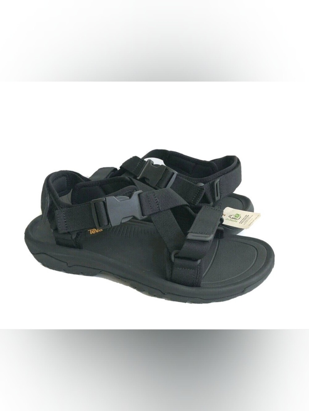 TEVA WOMEN HURRICANE VERGE BLACK Sandals Size 8
